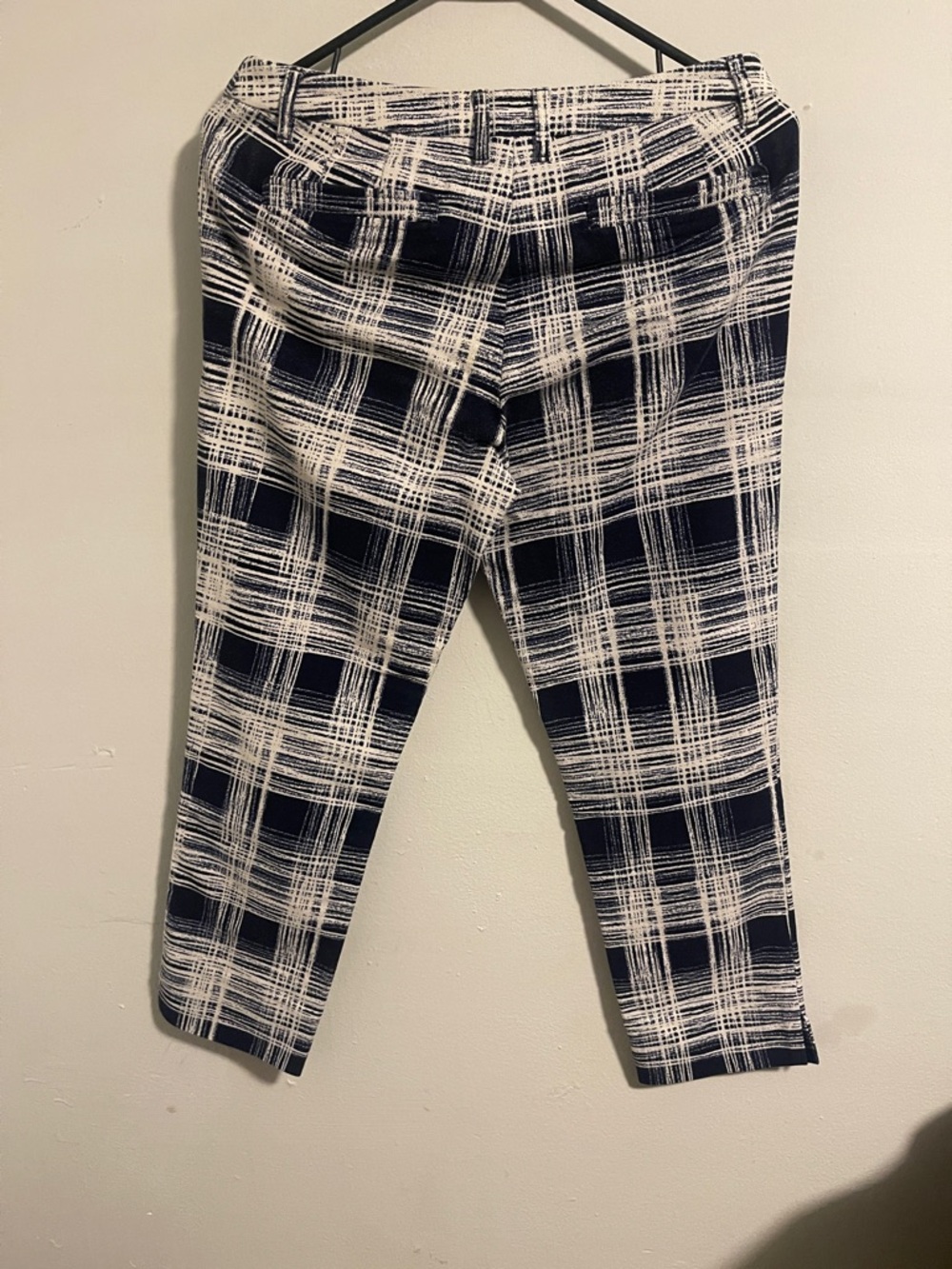 Paul Stuart Woman’s Japanese Plaid Cotton Pants - Picture 4 of 7